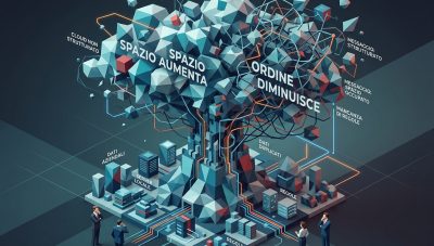 Spazio cloud aziendale ordinato con cartelle condivise, accessi e documenti protetti