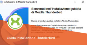 Copertina guida installazione thunderbird