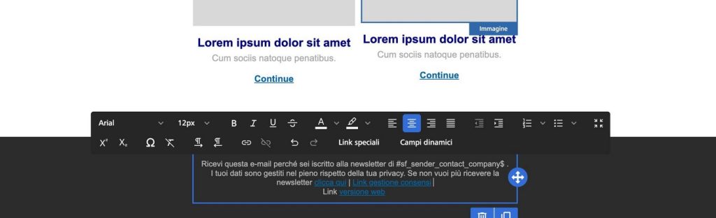 Gestire il consenso al tracciamento delle email con le newsletter 12 mailing gdpr ottobre 12
