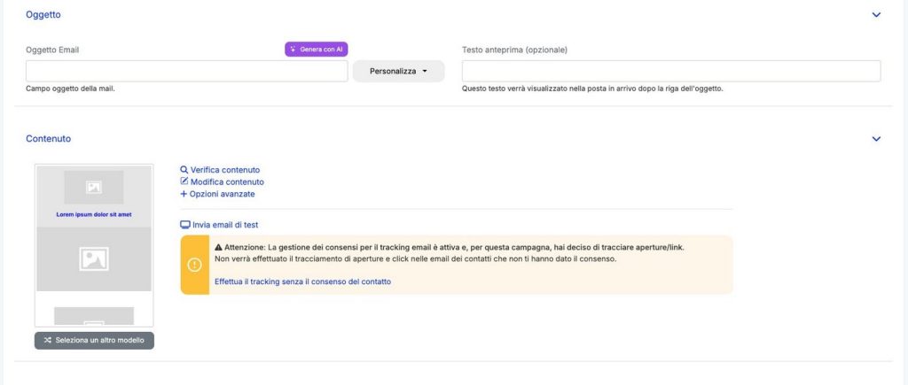 Gestire il consenso al tracciamento delle email con le newsletter 14 mailing gdpr ottobre 14