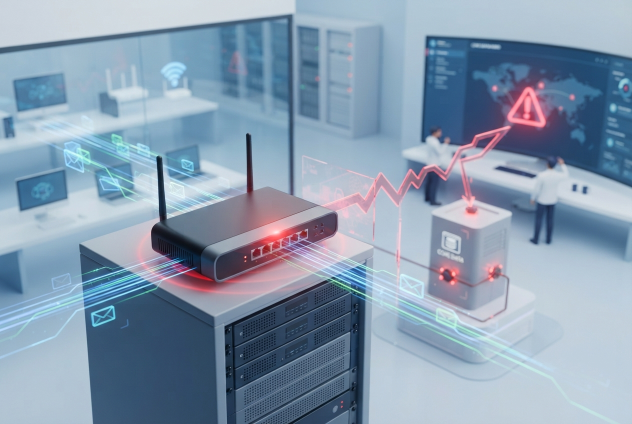 Router aziendale non controllato: perché può diventare il punto debole della rete